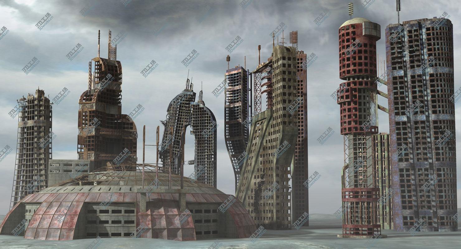 images/goods_img/2021040163/Sci fi Ruin Buildings Set/5.jpg